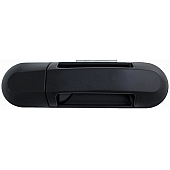 Help! By Dorman Exterior Door Handle - Plastic Black Single - 80649