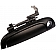 Help! By Dorman Exterior Door Handle - Plastic Black Single - 80741