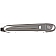 Help! By Dorman Exterior Door Handle - Plastic Silver Single - 81153