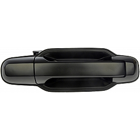 Help! By Dorman Exterior Door Handle - Plastic Black Single - 81155