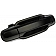 Help! By Dorman Exterior Door Handle - Plastic Black Single - 81155