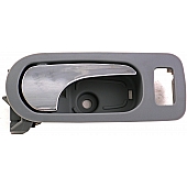 Help! By Dorman Interior Door Handle - Lever Plastic Gray Housing With Silver Lever Single - 81817