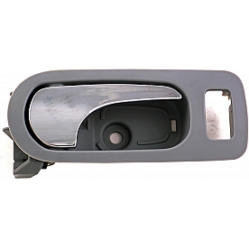 Help! By Dorman Interior Door Handle - Lever Plastic Gray Housing With Silver Lever Single - 81817
