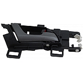 Help! By Dorman Interior Door Handle - Plastic Black Housing With Gray Lever Single - 81904