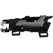 Help! By Dorman Interior Door Handle - Plastic Black Housing With Silver Lever Single - 81907