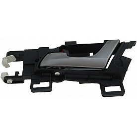 Help! By Dorman Interior Door Handle - Plastic Black Housing With Silver Lever Single - 81907