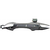 Help! By Dorman Exterior Door Handle - Plastic Silver Single - 81928