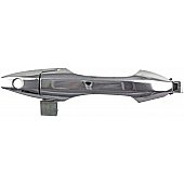 Help! By Dorman Exterior Door Handle - Plastic Silver Single - 81929