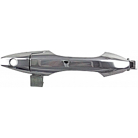 Help! By Dorman Exterior Door Handle - Plastic Silver Single - 81929