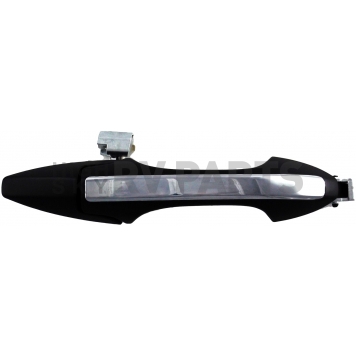 Help! By Dorman Exterior Door Handle - Plastic Silver Lever And Black Housing Single - 81932