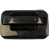 Help! By Dorman Exterior Door Handle - Plastic Black Single - 80207
