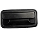 Help! By Dorman Exterior Door Handle - Plastic Black Single - 80580