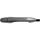 Help! By Dorman Exterior Door Handle - Plastic Silver Single - 79819