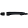 Help! By Dorman Exterior Door Handle - Plastic Black Single - 79820