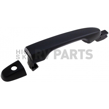 Help! By Dorman Exterior Door Handle - Plastic Black Single - 79821-2