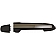 Help! By Dorman Exterior Door Handle - Plastic Black Handle With Silver Insert Single - 79825