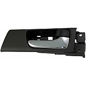 Help! By Dorman Interior Door Handle - Plastic Black Housing With Silver Lever Single - 79829