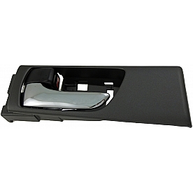 Help! By Dorman Interior Door Handle - Plastic Black Housing With Silver Lever Single - 79830