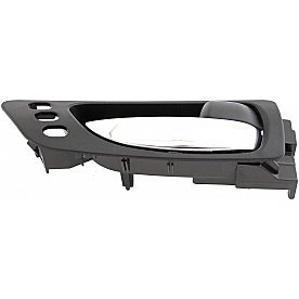 Help! By Dorman Interior Door Handle - Plastic Black Housing With Silver Lever Single - 79836