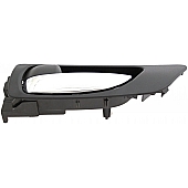 Help! By Dorman Interior Door Handle - Plastic Black Housing With Silver Lever Single - 79837