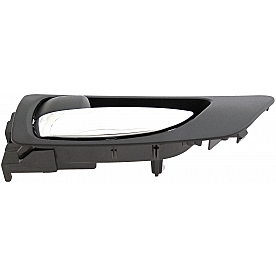 Help! By Dorman Interior Door Handle - Plastic Black Housing With Silver Lever Single - 79837