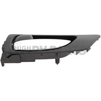 Help! By Dorman Interior Door Handle - Plastic Black Housing With Silver Lever Single - 79837