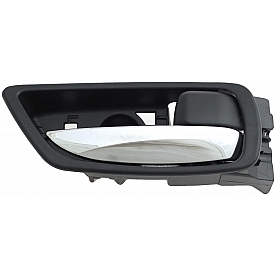Help! By Dorman Interior Door Handle - Plastic Black Housing With Silver Lever Single - 79838