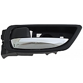 Help! By Dorman Interior Door Handle - Plastic Black Housing With Silver Lever Single - 79839