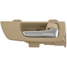 Help! By Dorman Interior Door Handle - Plastic Beige Ivory Housing With Silver Lever Single - 79846