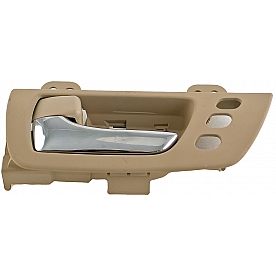 Help! By Dorman Interior Door Handle - Plastic Beige Ivory Housing With Silver Lever Single - 79848
