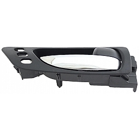 Help! By Dorman Interior Door Handle - Plastic Black Housing With Silver Lever Single - 79855