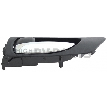 Help! By Dorman Interior Door Handle - Plastic Black Housing With Silver Lever Single - 79856
