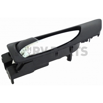 Help! By Dorman Interior Door Handle - Plastic Black Housing With Silver Lever Single - 79856-2
