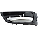 Help! By Dorman Interior Door Handle - Plastic Black Housing With Silver Lever Single - 79857