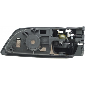 Help! By Dorman Interior Door Handle - Plastic Black Housing With Silver Lever Single - 79857-1