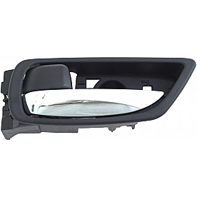 Help! By Dorman Interior Door Handle - Plastic Black Housing With Silver Lever Single - 79858