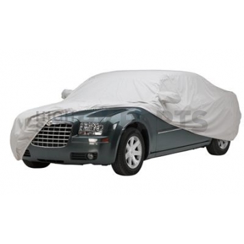 Covercraft Car Cover Notchback Coupe Gray Solution Dyed Woven Polyester Fabric - C10222HG