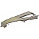 Help! By Dorman Interior Door Handle - Plastic Ivory Housing With Silver Lever Single - 79859