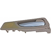 Help! By Dorman Interior Door Handle - Plastic Ivory Housing With Silver Lever Single - 79861