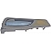 Help! By Dorman Interior Door Handle - Plastic Ivory Housing With Silver Lever Single - 79862