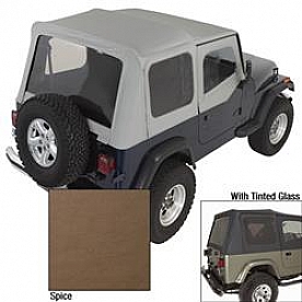 Rugged Ridge Soft Top - Spice Standard Top Vinyl - 1372237