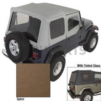 Rugged Ridge Soft Top - Spice Standard Top Vinyl - 1372237
