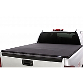 Lund International Tonneau Cover Soft Roll-Up Black Matte Canvas/ Twill Weaved Fabric - 909186