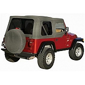 Rampage Soft Top - Gray Standard Top Fabric - 68211