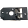 Help! By Dorman Interior Door Handle - Lever Plastic Gray Single - 83537
