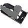 Help! By Dorman Interior Door Handle - Lever Plastic Gray Single - 83542