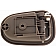 Help! By Dorman Interior Door Handle - Lever Plastic Brown Single - 83546