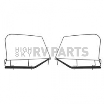 Rugged Ridge Soft Top Door Surround Black Driver Side Set Of 2 - 1370380