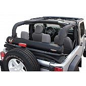 Rightline Gear Soft Top Window Storage Bag Black PVC Coated Mesh - 100J78B