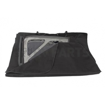 Rugged Ridge Soft Top Window Storage Bag Black Nylon - 1210705